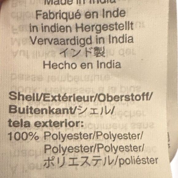 J. Crew Maroon Polyester Scoop Neck Flowy Blouse with Ruffles Size 14 - Picture 5 of 6